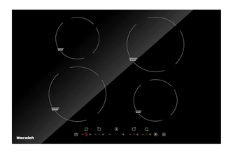 Induction Cooktop 30 Inch, Weceleh Electric Stove Top 4 Burner 7000W, Built-in Induction Stove Top 220-240V